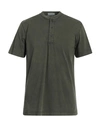Crossley Man T-shirt Dark Green Size Xxl Cotton