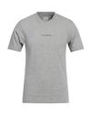 C.p. Company C. P. Company Man T-shirt Grey Size Xxl Cotton