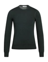 Tailor Club Man Sweater Dark Green Size 36 Cotton, Acrylic, Wool, Alpaca Wool