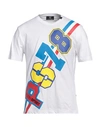 Plein Sport Man T-shirt White Size Xxl Cotton