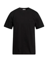 Dior Homme Man T-shirt Black Size S Cotton, Viscose