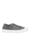 Pregunta Woman Sneakers Lead Size 10 Textile Fibers In Grey