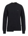 Noumeno Concept Man Sweatshirt Navy Blue Size M Cotton, Polyester