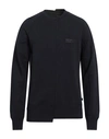 NOUMENO CONCEPT NOUMENO CONCEPT MAN SWEATSHIRT NAVY BLUE SIZE M COTTON, POLYESTER