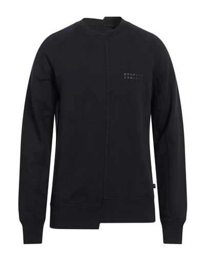 NOUMENO CONCEPT NOUMENO CONCEPT MAN SWEATSHIRT NAVY SIZE M COTTON, POLYESTER