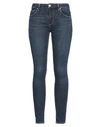 Ag Jeans Woman Jeans Blue Size 27 Cotton, Polyester, Elastane In Blue