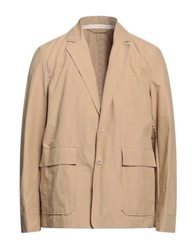 Acne Studios Man Suit Jacket Sand Size 44 Cotton In Beige