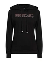 North Sails Woman Sweatshirt Black Size L Viscose, Nylon, Elastane In Black