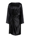 Manila Grace Woman Short Dress Black Size 4 Silk