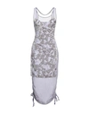 Andersson Bell Woman Maxi Dress Lilac Size L Rayon, Polyester, Elastane In Purple