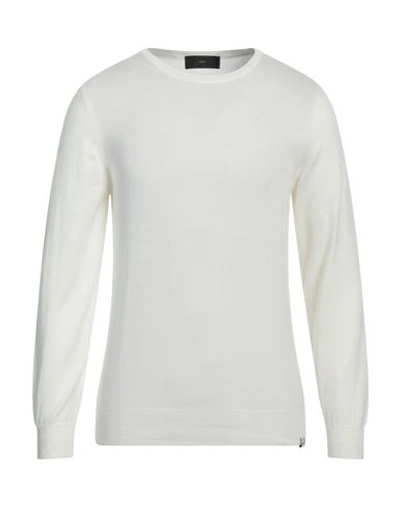 Liu •jo Man Man Sweater Off White Size Xxl Cotton, Acrylic