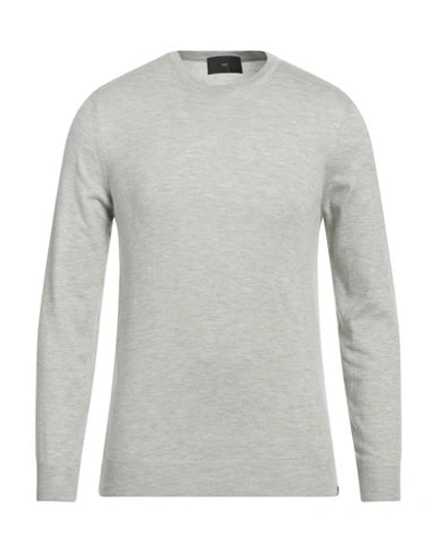 Liu •jo Man Man Sweater Grey Size M Cotton, Acrylic In Grey
