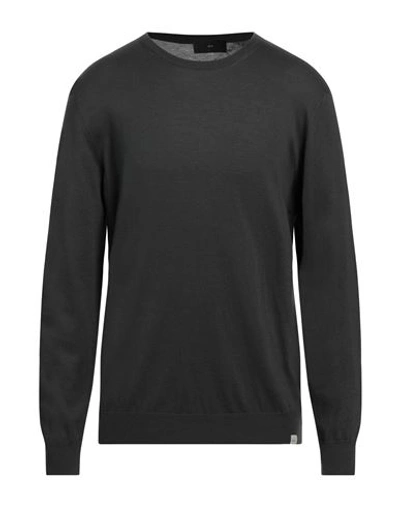 Liu •jo Man Man Sweater Lead Size Xxl Cotton, Acrylic In Grey