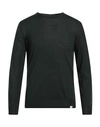 Liu •jo Man Man Sweater Dark Green Size Xxl Cotton, Acrylic