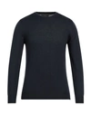 Liu •jo Man Man Sweater Midnight Blue Size S Cotton, Acrylic