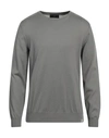Liu •jo Man Man Sweater Steel Grey Size Xxxl Cotton, Acrylic