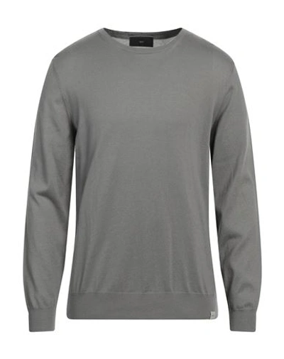 Liu •jo Man Man Sweater Steel Grey Size Xxxl Cotton, Acrylic
