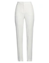 Alberta Ferretti Woman Pants White Size 4 Acetate, Viscose