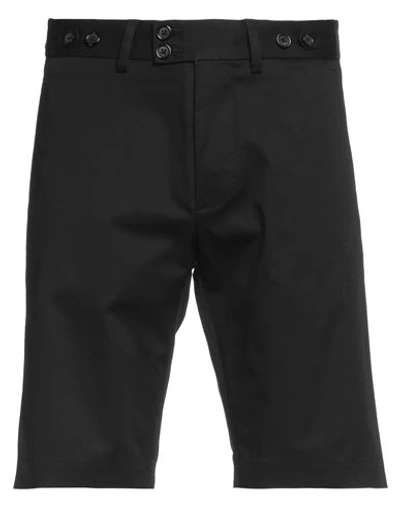 Dolce & Gabbana Man Shorts & Bermuda Shorts Black Size 28 Cotton, Elastane In Black