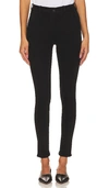 Citizen Of Humanity Jayla Split Hem High Waist Skinny Jeans In Black