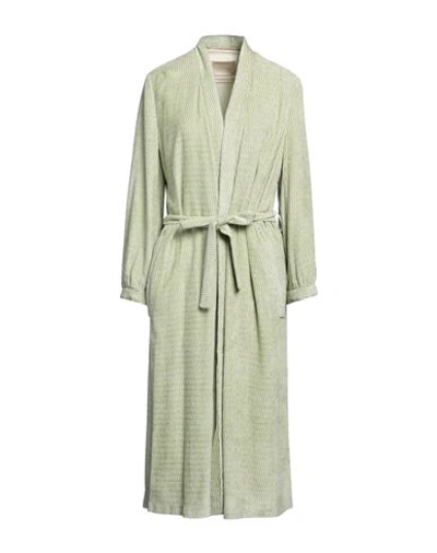 Momoní Woman Overcoat Light Green Size 6 Viscose