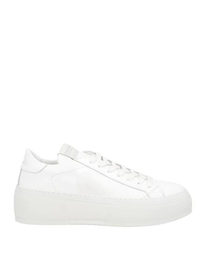 Nira Rubens Woman Sneakers White Size 10 Soft Leather