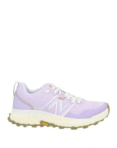 New Balance Woman Sneakers Lilac Size 8.5 Textile Fibers In Purple