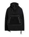 Dsquared2 Man Jacket Black Size M Cotton, Elastane
