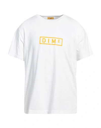 Dime Man T-shirt White Size M Cotton