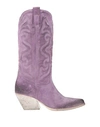 Elena Iachi Woman Knee Boots Light Purple Size 7 Soft Leather