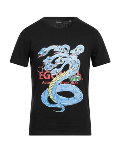 Egonlab . Man T-shirt Black Size Xl Organic Cotton
