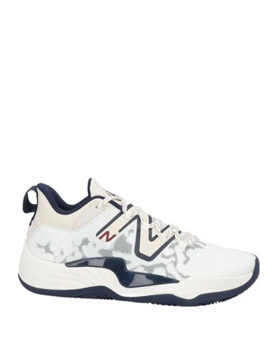 New Balance Man Sneakers White Size 13 Textile Fibers