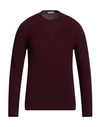 Block23 Man Sweater Deep Purple Size 38 Polyamide, Wool, Viscose, Cashmere