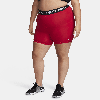 Nike Women's  Pro 365 5" Shorts (plus Size) In Red
