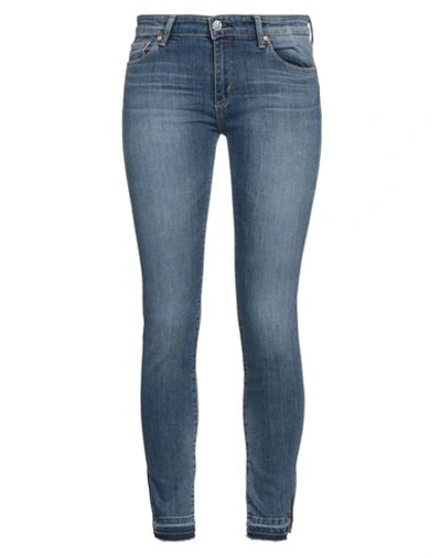 Ag Jeans Woman Jeans Blue Size 27 Cotton, Polyester, Elastane