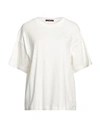 High Woman T-shirt White Size Xl Polyamide, Elastane In White