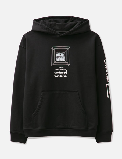 Brain Dead Electronique Hoodie In Black