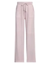 Massimo Alba Woman Pants Pastel Pink Size L Cotton, Cashmere In Pink