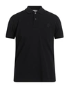Trussardi Collection Man Polo Shirt Black Size 3xl Cotton