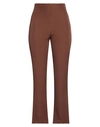 Boutique De La Femme Pants In Brown