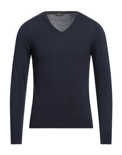 Heritage Man Sweater Midnight Blue Size 36 Polyamide, Wool, Viscose, Cashmere