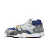 Nike Gray & Blue Air Trainer 1 Sneakers In Grey
