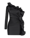 House Of Amen Woman Mini Dress Black Size 6 Polyamide, Elastane