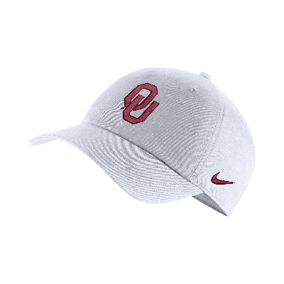 Nike Oklahoma Heritage86  Unisex College Logo Cap In White