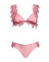Clara Aestas Woman Bikini Pastel Pink Size S Polyamide, Elastane
