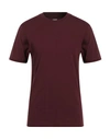 C.p. Company C. P. Company Man T-shirt Burgundy Size 3xl Cotton In Red