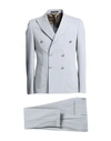 Takeshy Kurosawa Man Suit Light Grey Size 40 Polyester, Viscose, Elastane