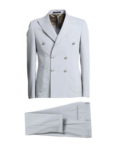 Takeshy Kurosawa Man Suit Light Grey Size 46 Polyester, Viscose, Elastane