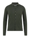 Why Not Brand Man Cardigan Dark Green Size Xl Cotton