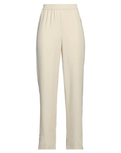 Jjxx By Jack & Jones Woman Pants Beige Size S-32l Polyester, Elastane